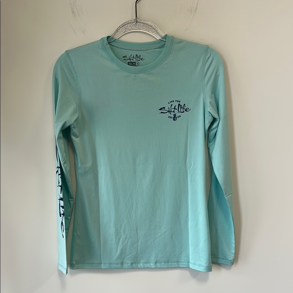 Salt Life Sz Small Swim Sun Protection Top w/UV 30 • NWT!